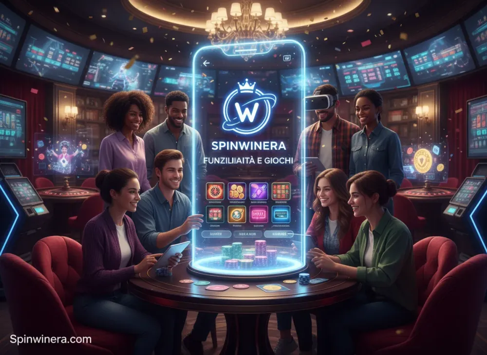 Spinwinera app recensione completa funzionalità e giochi